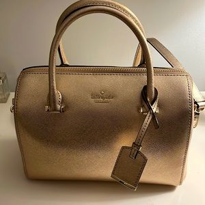 Kate spade crossbody in champagne
